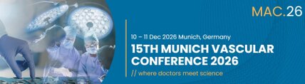 15th MUNICH VASCULAR CONFERENCE (MAC),  December 10 – 11, 2026 (University Hospital of the Technical University of Munich (TUM))